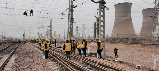 万基2×60万千瓦机组铁路专用线项目顺利通过竣工验收